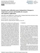 便攜式臭氧校準(zhǔn)源不受溫度、壓力和濕度變化的